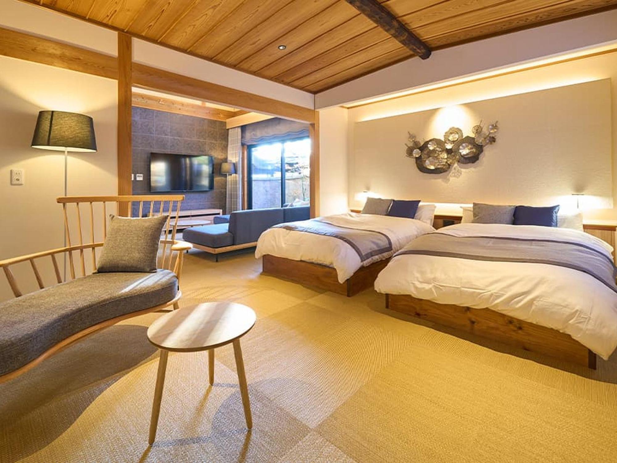 Yufuin Rakuyu Hotel Buitenkant foto