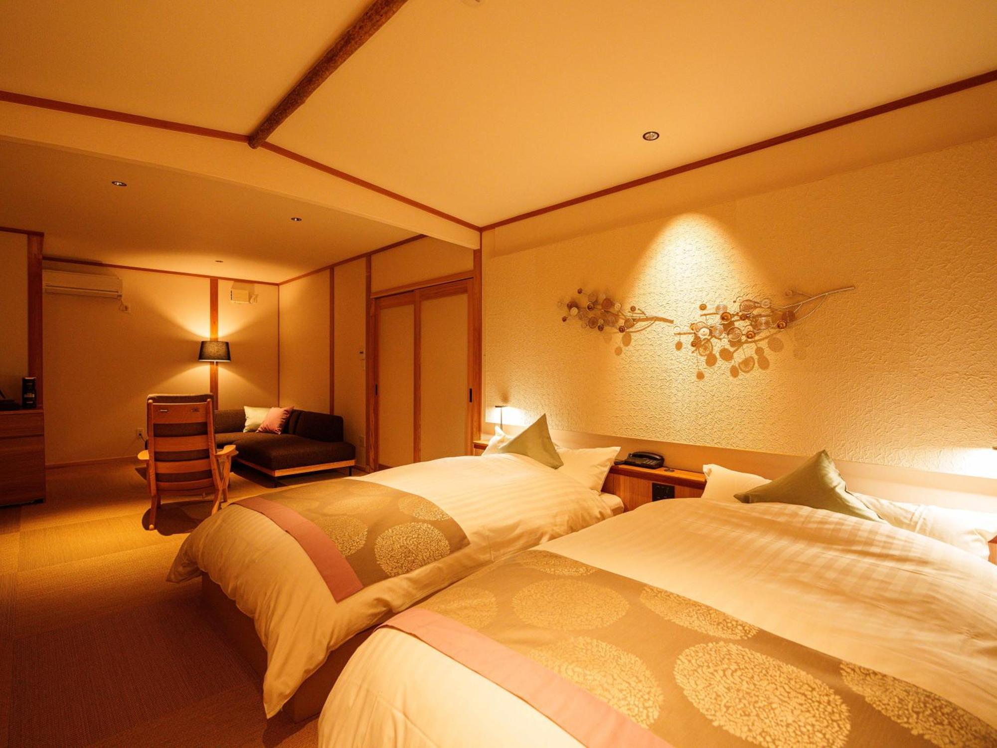 Yufuin Rakuyu Hotel Buitenkant foto