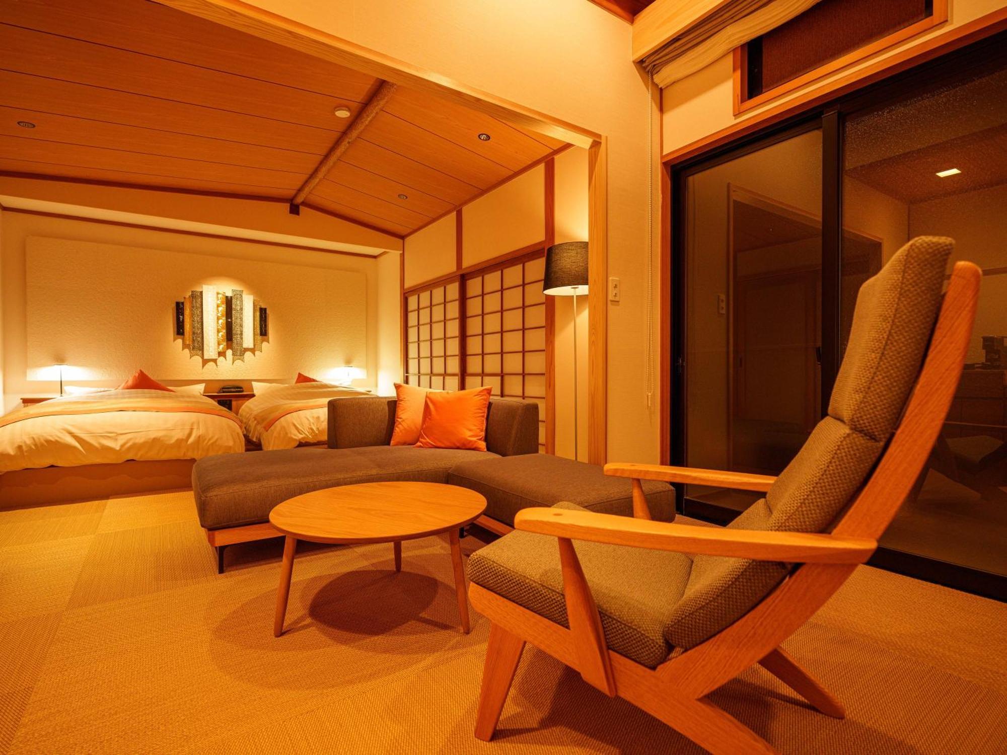 Yufuin Rakuyu Hotel Buitenkant foto